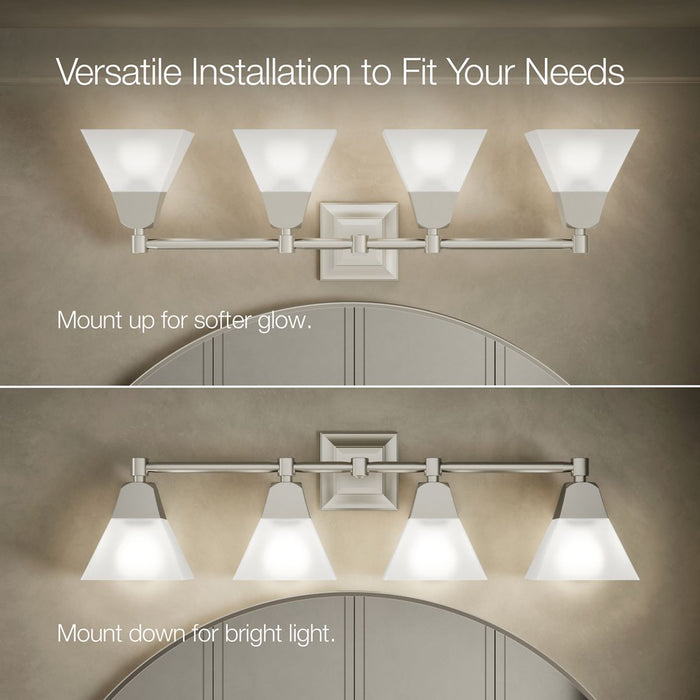 3/4 view of product with dimensions
