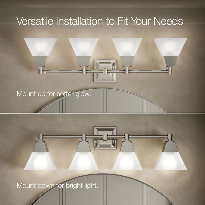 3/4 view of product with dimensions