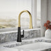 Kohler Tone Pull-down kitchen sink faucet with three-function sprayhead