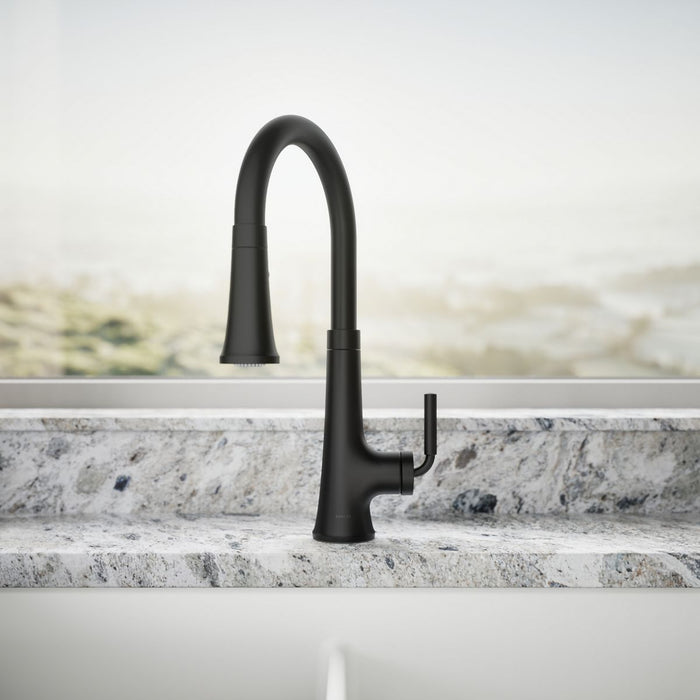 Kohler Tone Pull-down kitchen sink faucet with three-function sprayhead