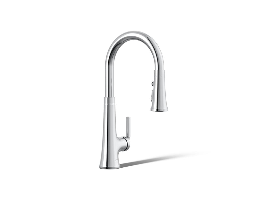 KOHLER K-23764 Tone Pull-down kitchen sink faucet with three-function sprayhead