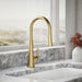 Kohler Tone Pull-down kitchen sink faucet with three-function sprayhead
