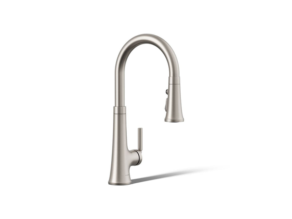 KOHLER K-23764 Tone Pull-down kitchen sink faucet with three-function sprayhead