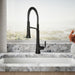 Kohler Tone Semi-professional pull-down kitchen sink faucet with three-function sprayhead
