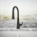 Kohler Tone Touchless pull-down kitchen sink faucet with three-function sprayhead