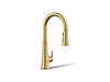 KOHLER K-23766 Tone Touchless pull-down kitchen sink faucet with three-function sprayhead