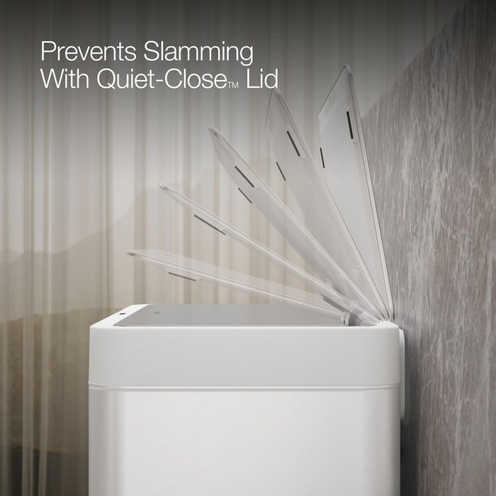 KOHLER K-23825 13-gallon touchless stainless steel trash can