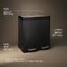 Kohler 21.7-gallon stainless steel dual-bin step trash can