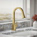 Kohler Riff Pull-down kitchen sink faucet with three-function sprayhead