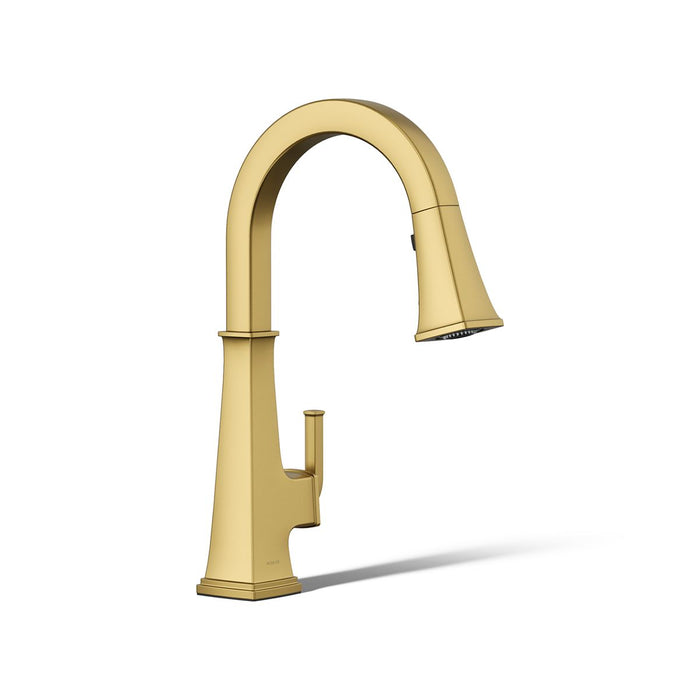 Kohler Riff Pull-down kitchen sink faucet with three-function sprayhead