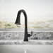 Kohler Riff Touchless pull-down kitchen sink faucet with three-function sprayhead