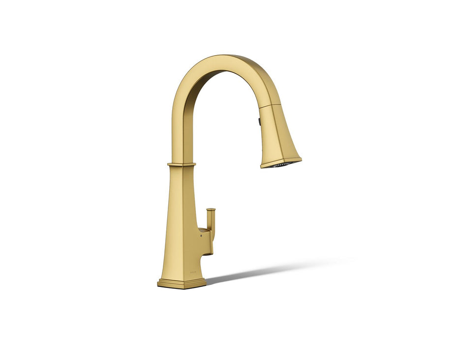 KOHLER K-23832 Riff Touchless pull-down kitchen sink faucet with three-function sprayhead
