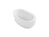 KOHLER K-24002 Sunstruck 60" x 34" Freestanding Bath with Fluted Shroud