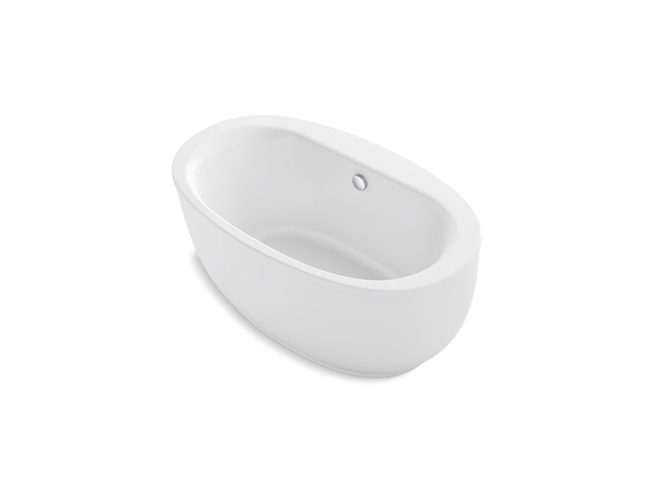 KOHLER K-24002 Sunstruck 60" x 34" Freestanding Bath with Fluted Shroud