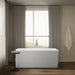 KOHLER Stargaze 60" x 34" freestanding bath with straight shroud