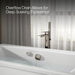 KOHLER K-24018-GHW Stargaze 60" x 34" freestanding Heated BubbleMassage air bath with Bask heated surface and straight s