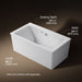 KOHLER K-24018-GH Stargaze 60" x 34" freestanding Heated BubbleMassage air bath with straight shroud
