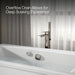 KOHLER K-24019-GH Stargaze 60" x 34" freestanding Heated BubbleMassage air bath with fluted shroud