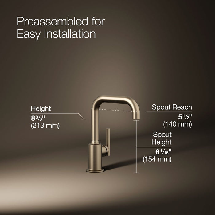 KOHLER K-24077 Purist Beverage faucet
