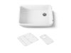 KOHLER K-24268 Ironridge 34" undermount single-bowl farmhouse kitchen sink