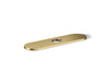 KOHLER K-24461 Tone Three-hole kitchen faucet escutcheon