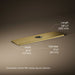 3/4 view of product with dimensions