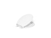 Kohler Border ReadyLatch Quiet-Close round-front toilet seat with antimicrobial agent