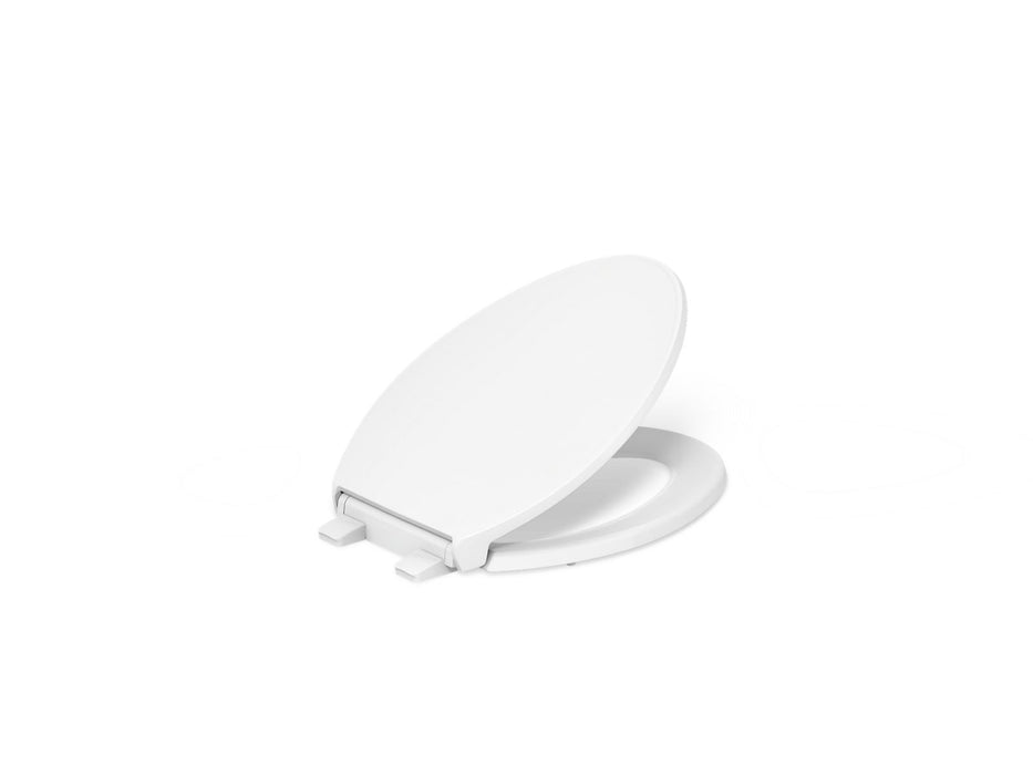 KOHLER K-24495-A Border ReadyLatch Quiet-Close elongated toilet seat with antimicrobial agent