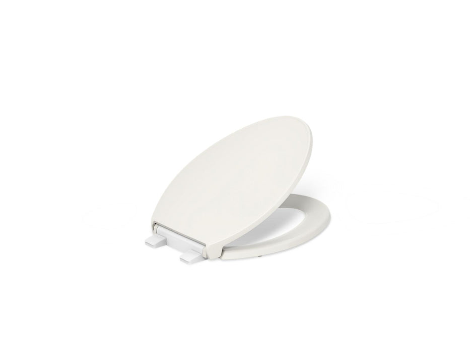 Kohler Border ReadyLatch Quiet-Close elongated toilet seat with antimicrobial agent
