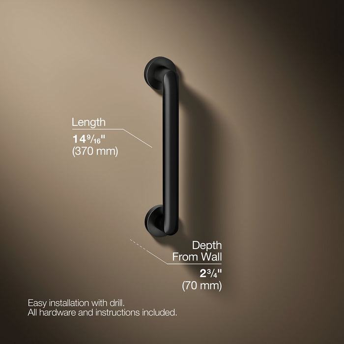 3/4 view of product with dimensions