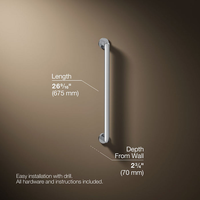 3/4 view of product with dimensions