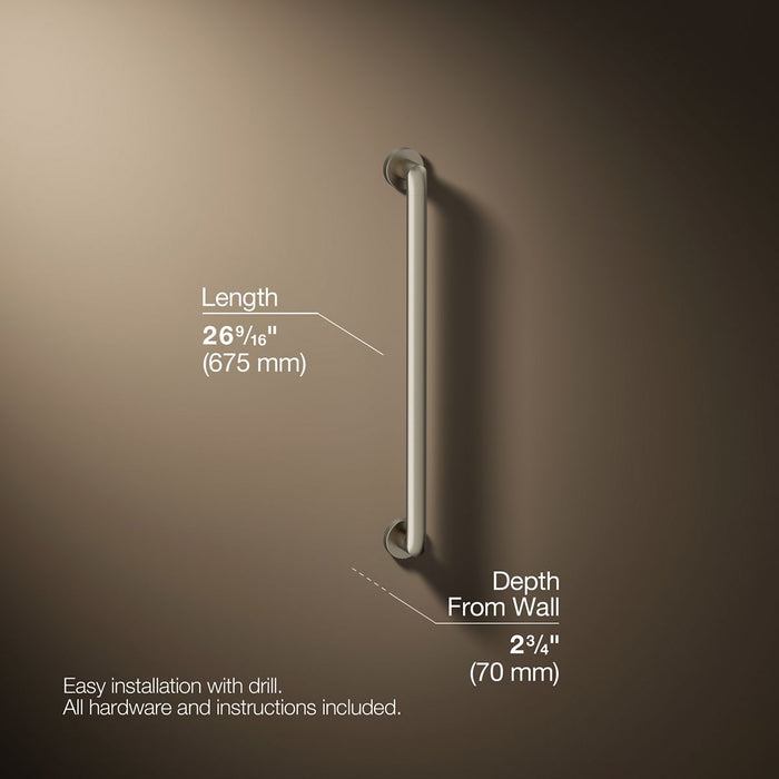 3/4 view of product with dimensions