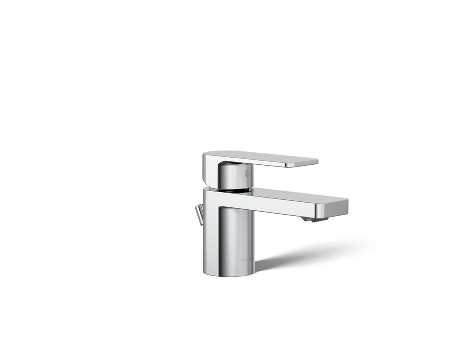KOHLER K-24804-4 Parallel Low single-handle bathroom sink faucet, 1.2 gpm