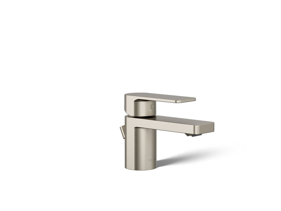 KOHLER K-24804-4 Parallel Low single-handle bathroom sink faucet, 1.2 gpm