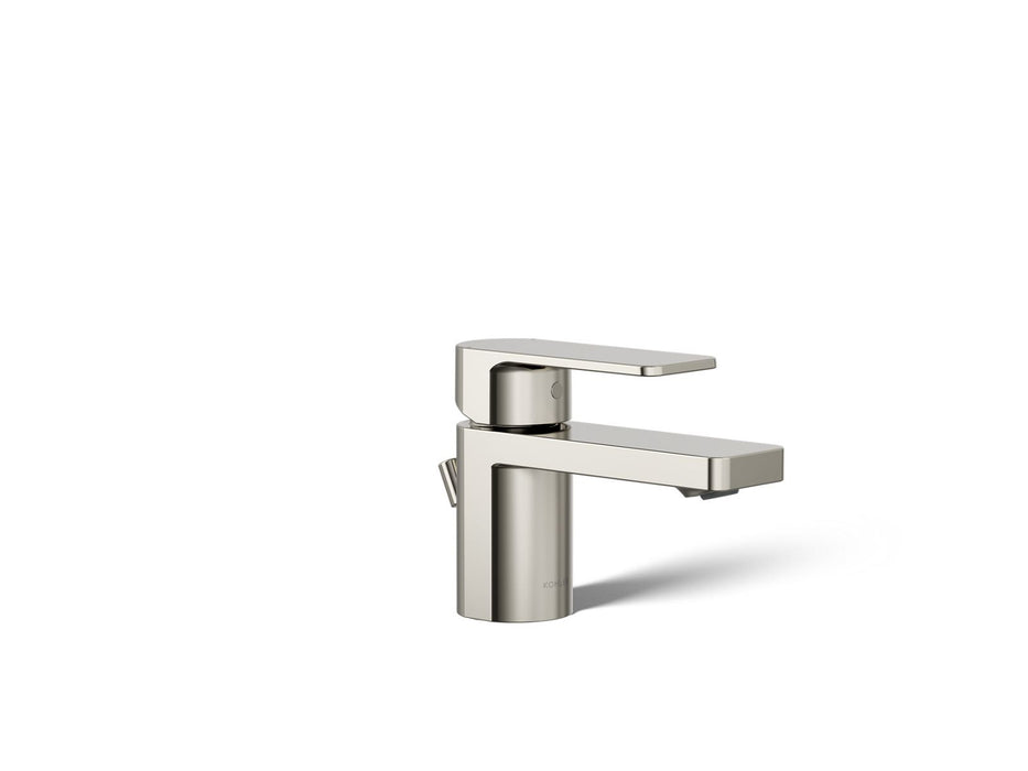 KOHLER K-24804-4 Parallel Low single-handle bathroom sink faucet, 1.2 gpm
