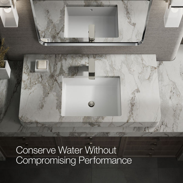 Kohler Parallel Low single-handle bathroom sink faucet, 1.0 gpm