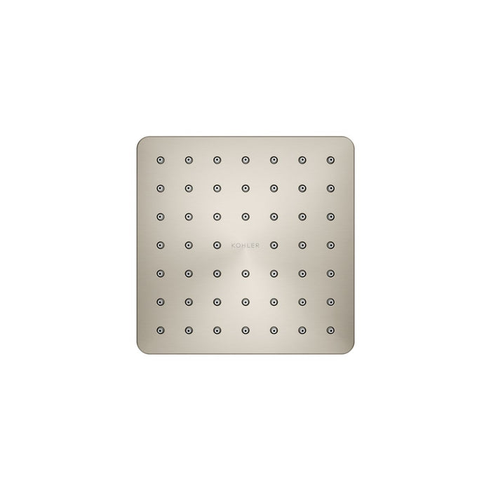 KOHLER K-24805 Parallel Single-function showerhead, 2.5 gpm, vibrant brushed nickel - view 5