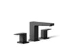 Kohler Honesty Widespread bathroom sink faucet, 0.5 gpm