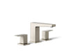 Kohler Honesty Widespread bathroom sink faucet, 0.5 gpm