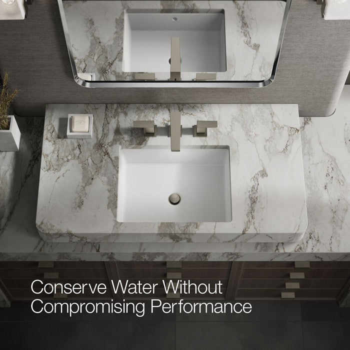 KOHLER K-24857-4 Honesty Widespread bathroom sink faucet, 0.5 gpm