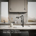 KOHLER Purist Semi-professional kitchen sink faucet with three-function sprayhead