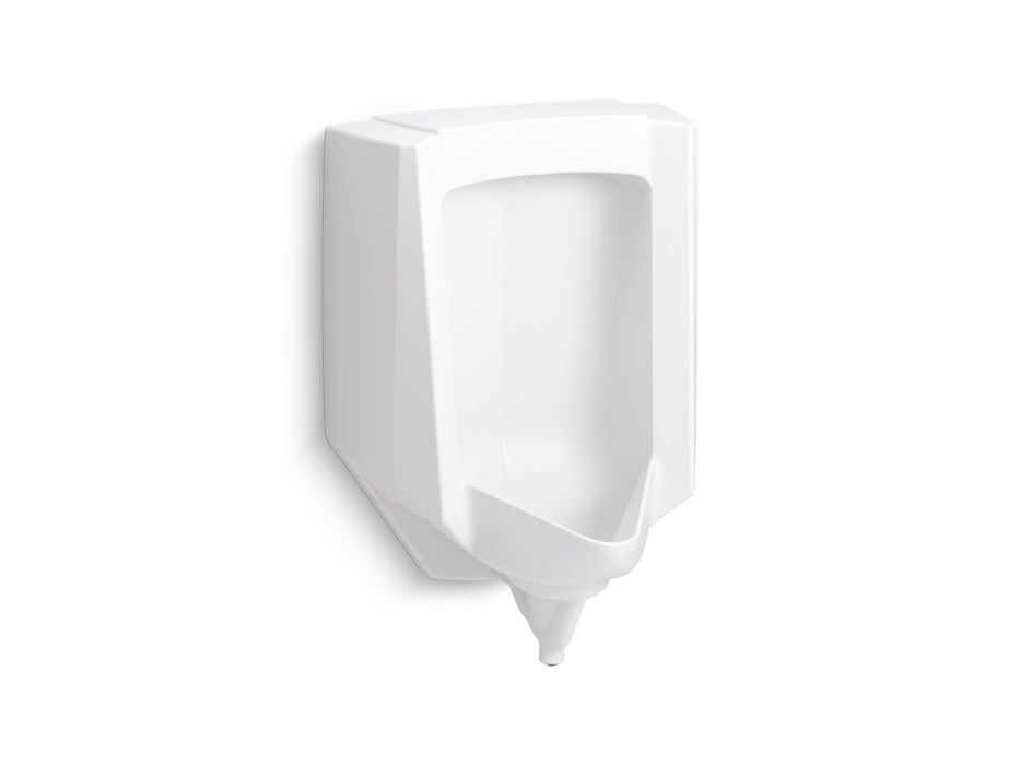 KOHLER K-25048-ER Stanwell Blow-out half-stall 0.5–1.0 gpf urinal, rear spud