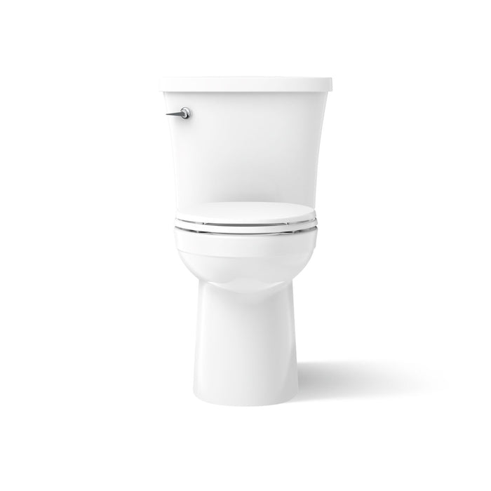 KOHLER K-25077-SS Kingston Two-piece elongated toilet, 1.28 gpf