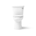 KOHLER K-25077-TR Kingston Two-piece elongated toilet, 1.28 gpf