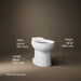 KOHLER K-25086-SS Kingston Elongated toilet bowl