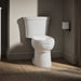 KOHLER K-25087 Kingston Two-piece Elongated Toilet, 1.28 GPF, right - view 4
