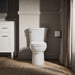 KOHLER K-25087 Kingston Two-piece Elongated Toilet, 1.28 GPF, white - view 5