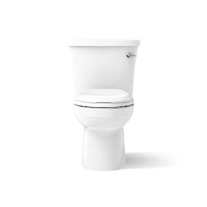 KOHLER K-25087-RA Kingston Two-piece elongated toilet, 1.28 gpf - White
