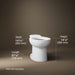 KOHLER K-25096-SS Kingston Round-front toilet bowl