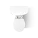 KOHLER K-25097-SST Kingston Two-piece round-front toilet, 1.28 gpf